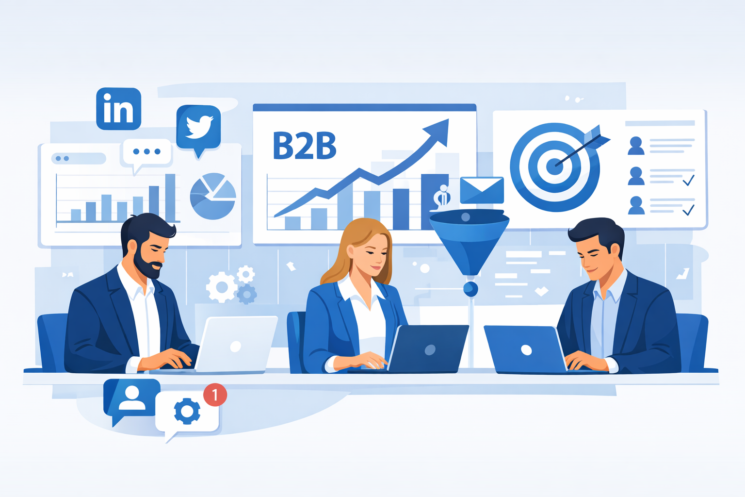 Social Media Marketing Tips for B2B Companies | eDigiTech Blog