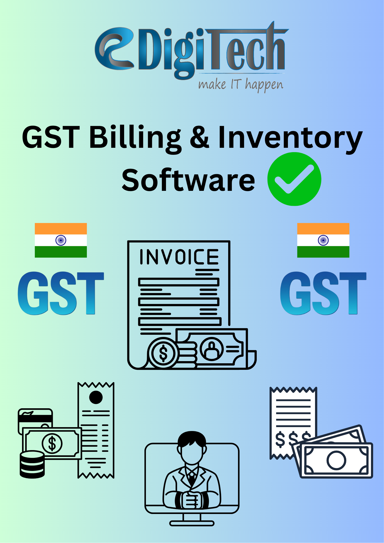 GST Billing and Inventory Software India - eDigiTech